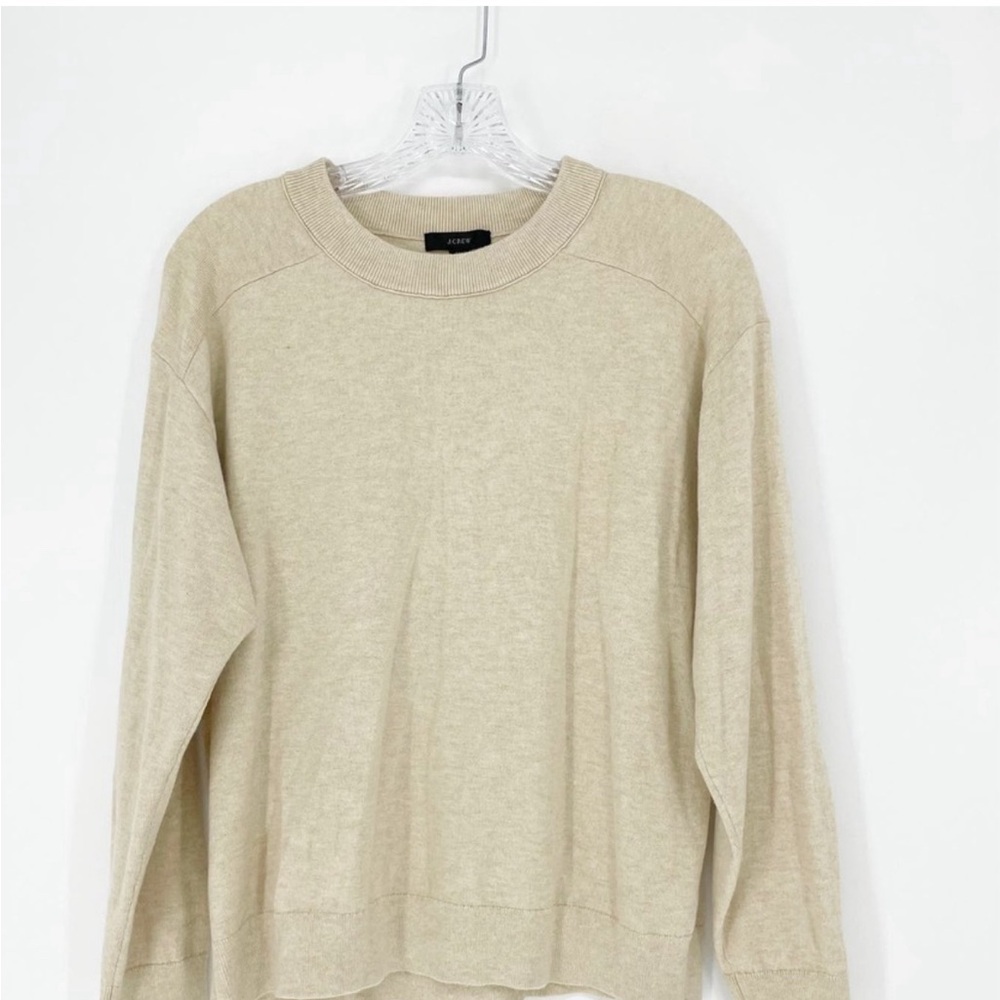 J. Crew Cashmere Cotton Crewneck Sweater Size XS